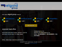 Tablet Screenshot of elgoldgroup.com